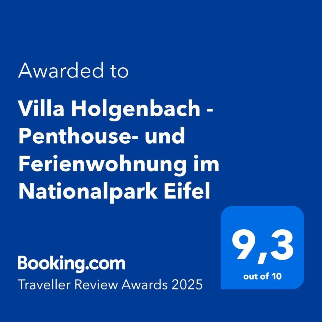 Villa Holgenbach - Penthouse- Und Ferienwohnung Im Nationalpark Eifel Schleiden Eksteriør billede